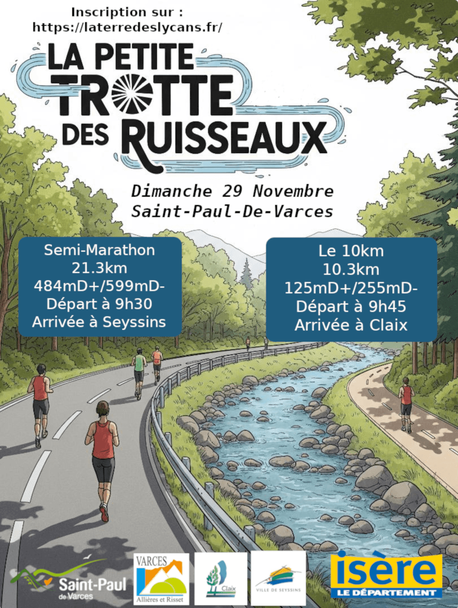 Affiche La Petite Trotte des Ruisseaux