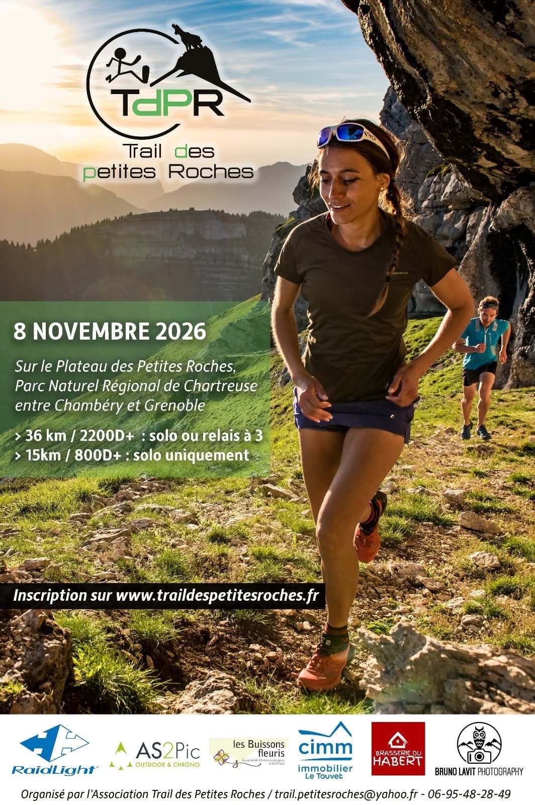 Affiche Trail des Petites Roches