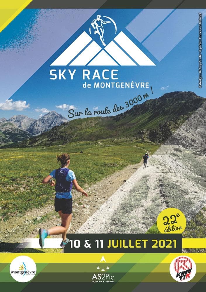 Affiche Skyrace de Montgenèvre 2021