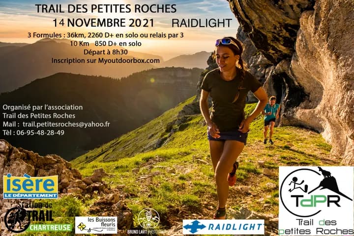 Affiche Trail des Petites Roches 2021
