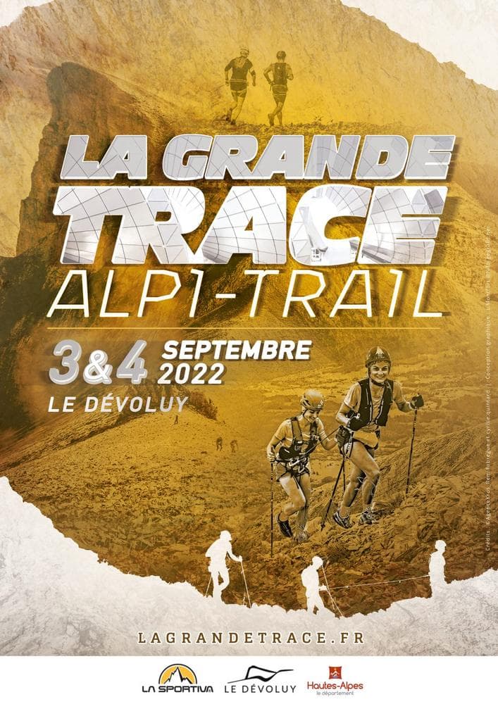Affiche La Grande Trace Dévoluy 2022