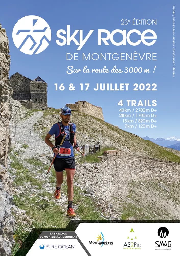Affiche Sky race de Montgenèvre 2022