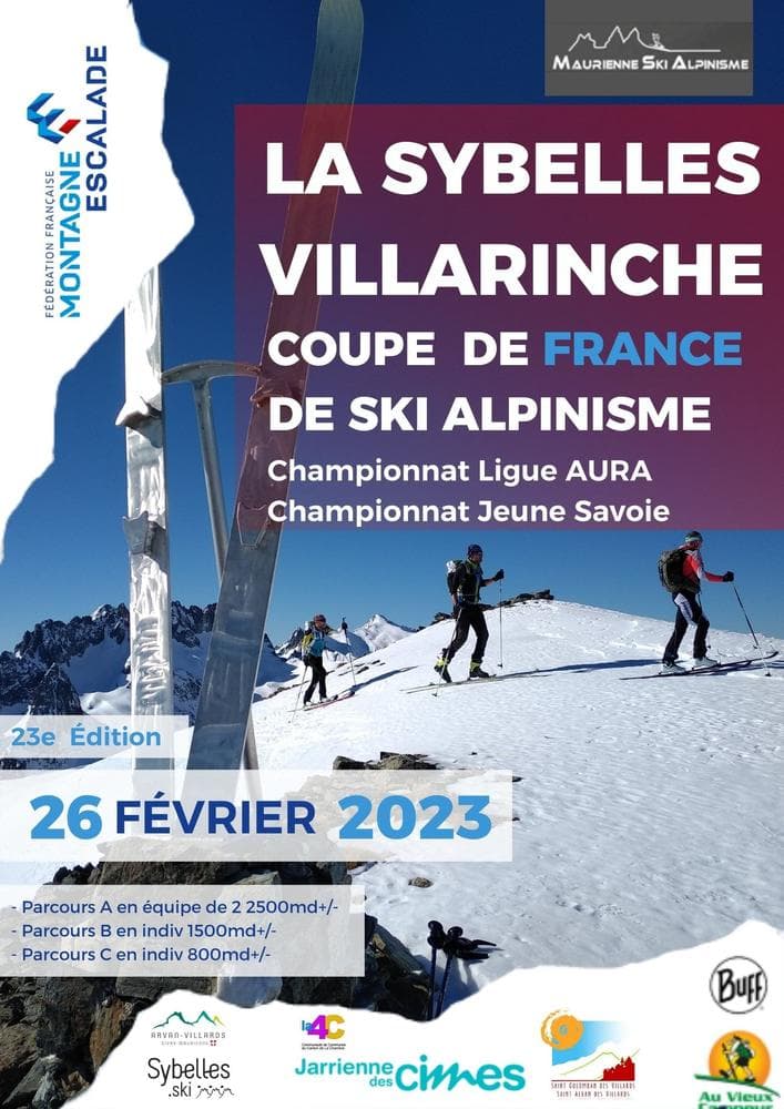 Affiche La Sybelles Villarinche 2023