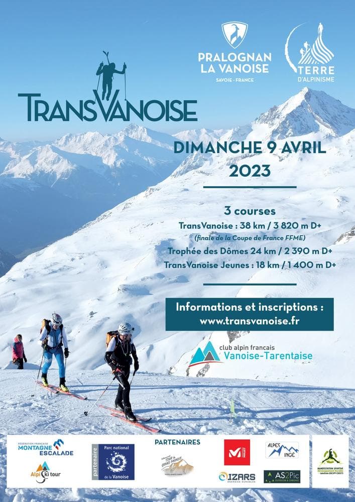 Affiche La TransVanoise 2023