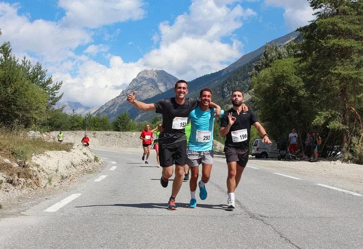 Affiche Semi-marathon Névache Briançon et 10km de la Clarée 2023