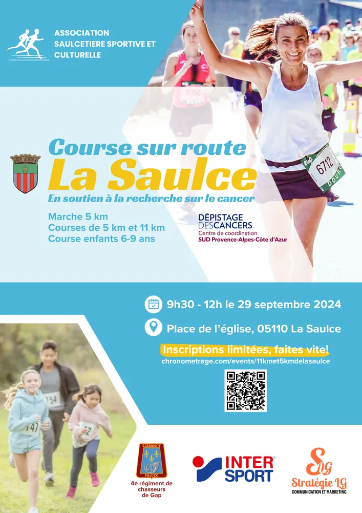 Affiche Courses de La Saulce 2024
