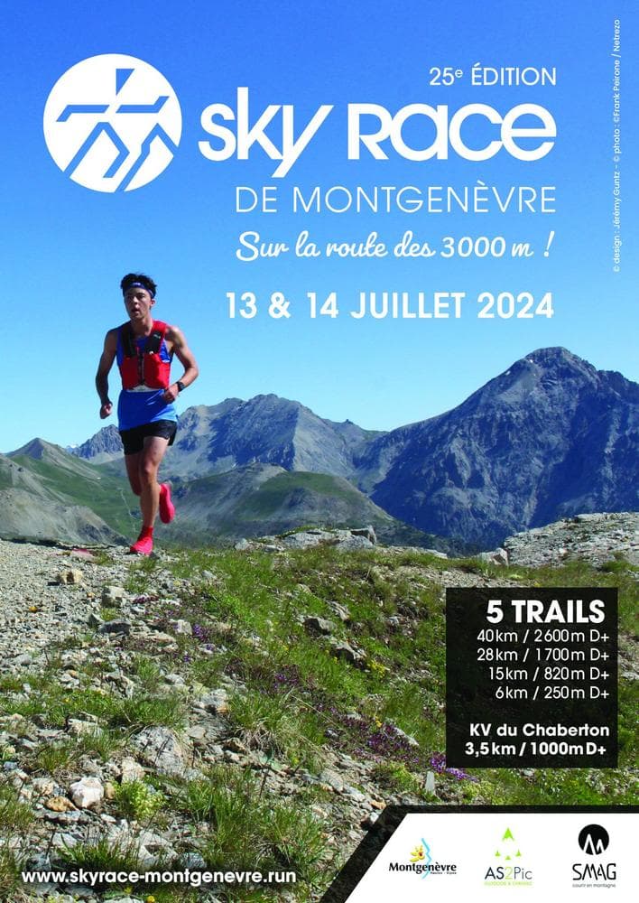 Affiche Skyrace de Montgenèvre 2024
