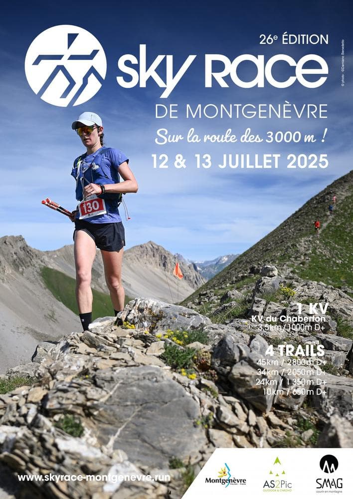 Affiche 26e Skyrace de Montgenèvre 2025