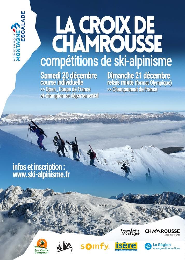 Affiche Coupe de France Individuel – Championnat de France de Relais Mixte 2025