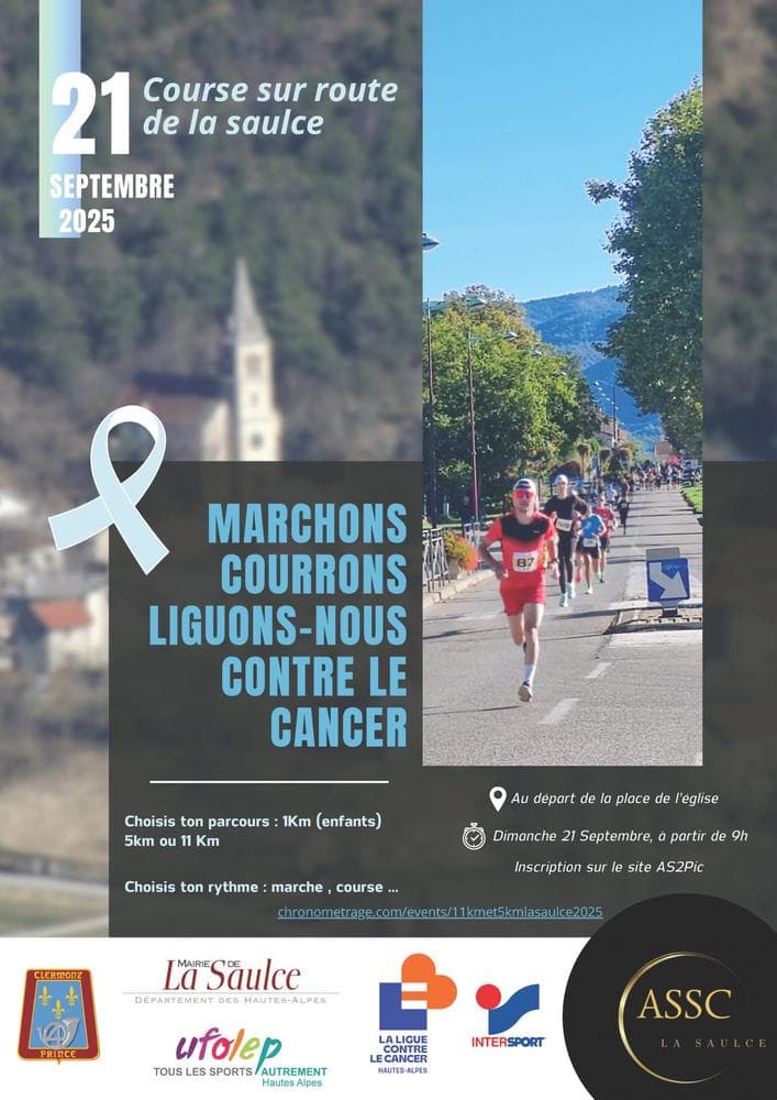 Affiche Courses de La Saulce 2025