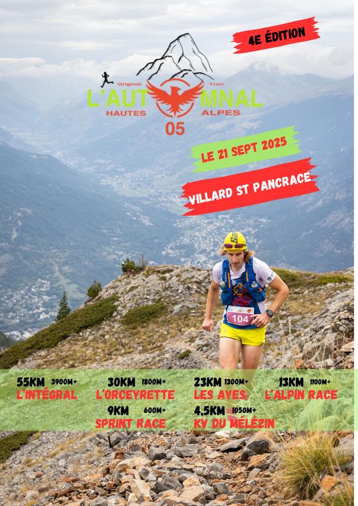 Affiche L’Automnal des Hautes-Alpes 2025