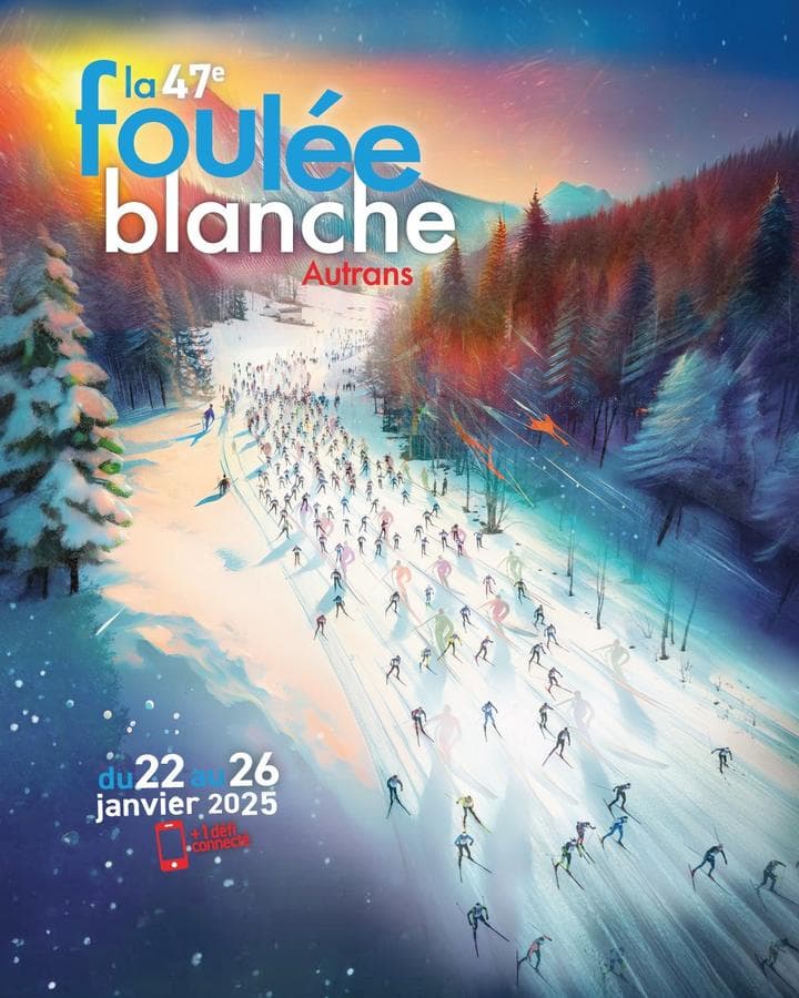 Affiche La Foulée Blanche 2025