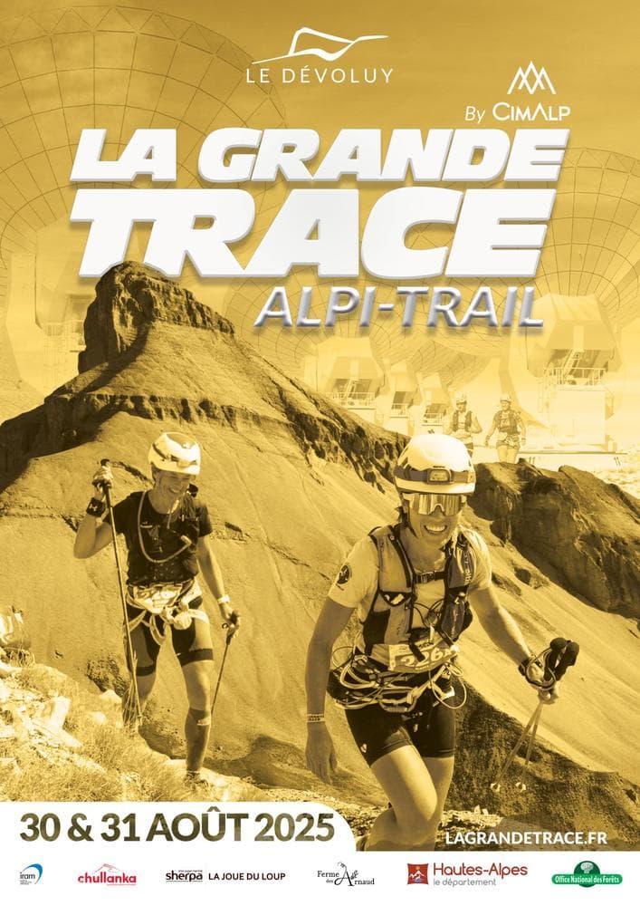 Affiche La Grande Trace Dévoluy 2025