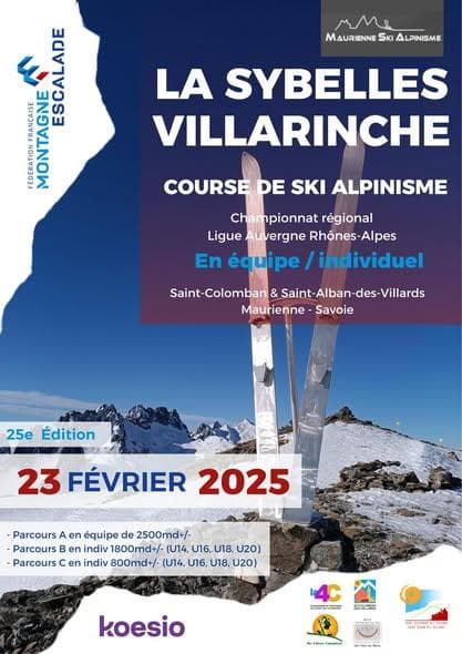 Affiche La Sybelles Villarinche 2025