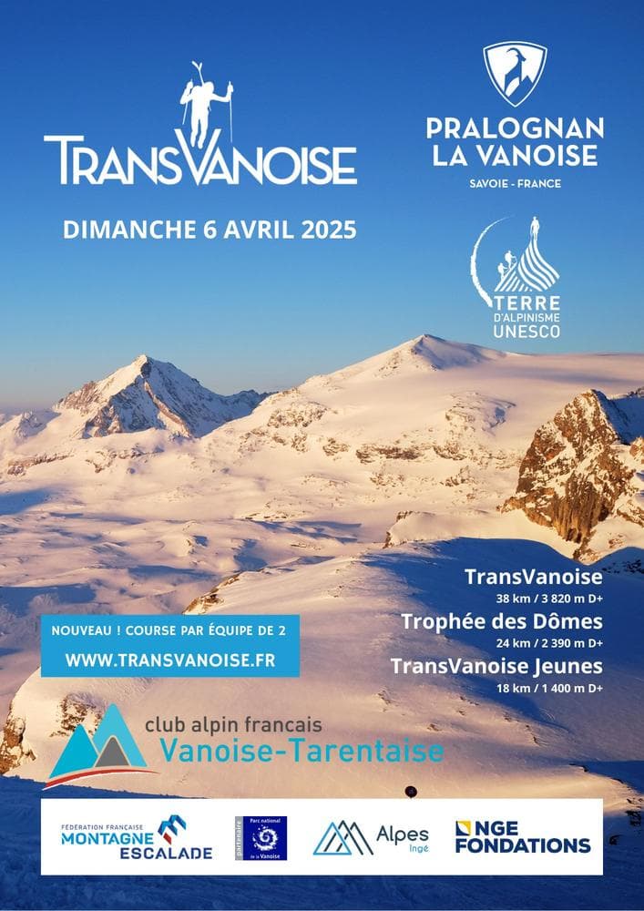 Affiche La TransVanoise 2025