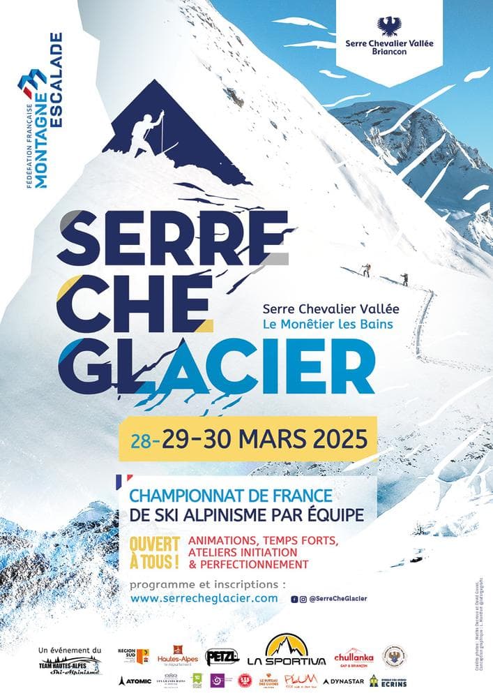 Affiche Serre Che Glacier 2025