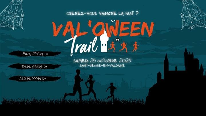 Affiche Val’Oween Trail 2025