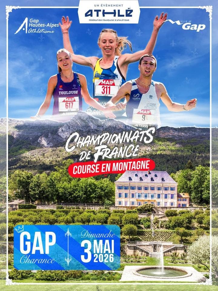 Affiche Championnats de France de course en montagne 2026