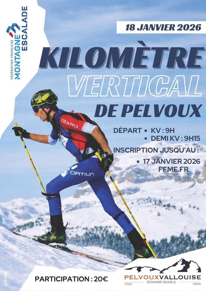 Affiche KV de Pelvoux 2026