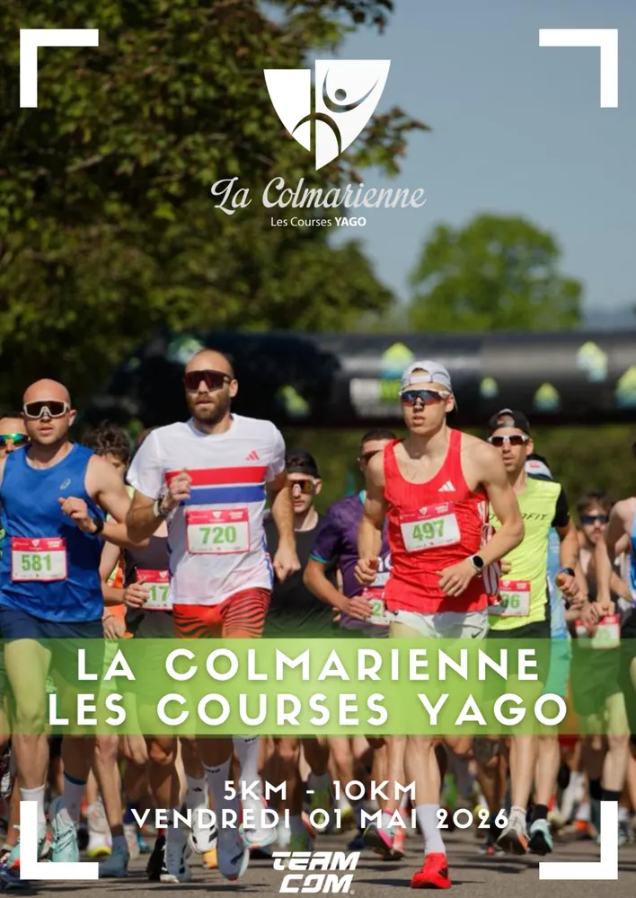 Affiche La Colmarienne – les Courses YAGO 2026