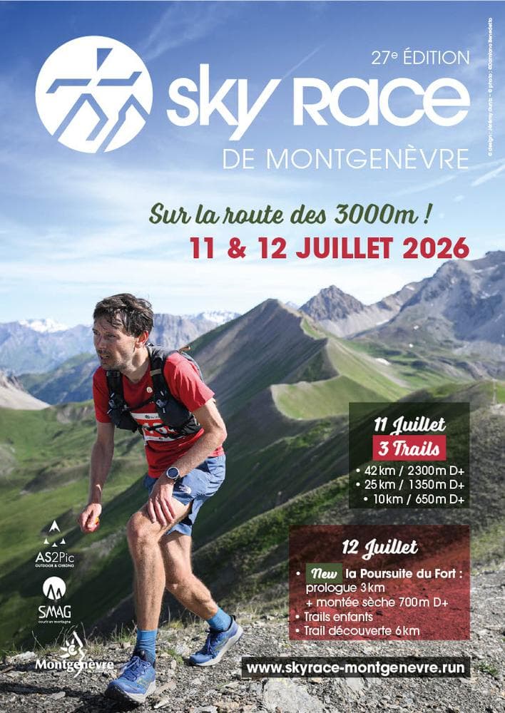 Affiche La Skyrace de Montgenèvre 2026