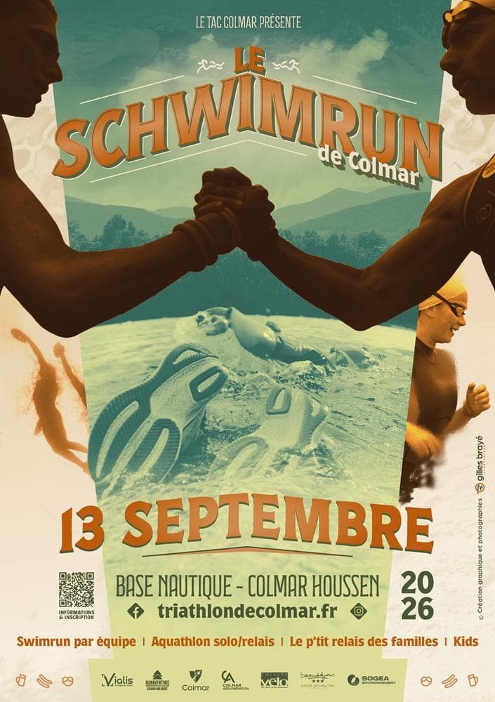 Affiche Le Schwimrun 2026