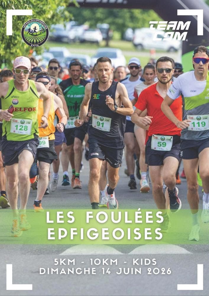 Affiche Les Foulées Epfigeoises 2026