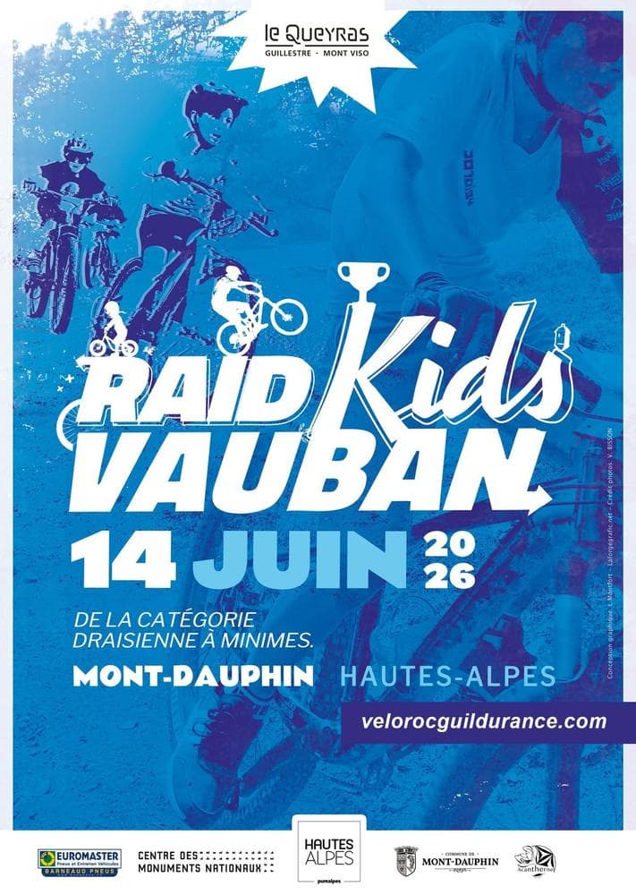 Affiche Raid Kids Vauban 2026