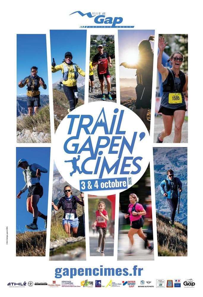 Affiche Trail Gapen’Cîmes 2026