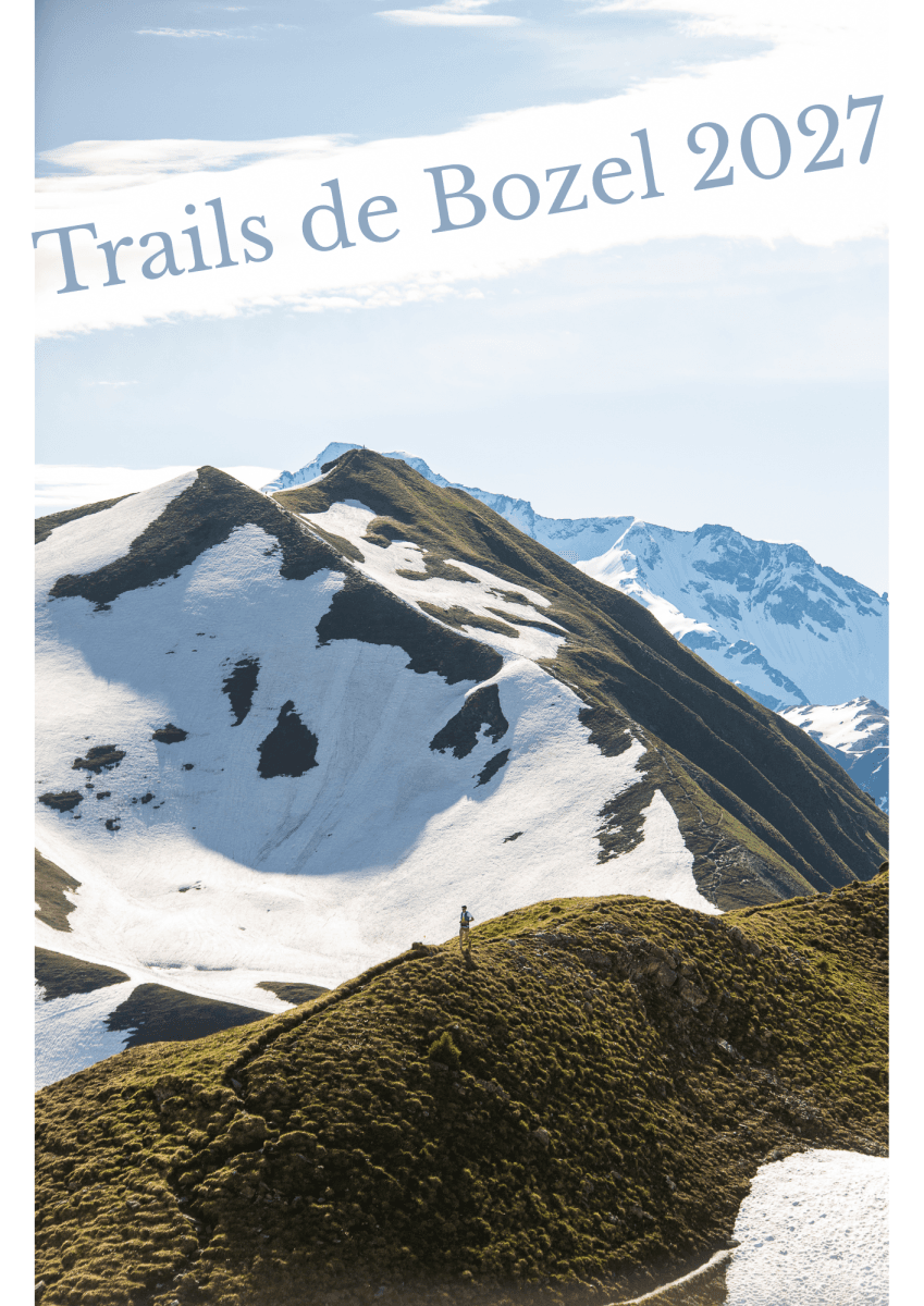 Affiche Les Trails de Bozel Mont Jovet