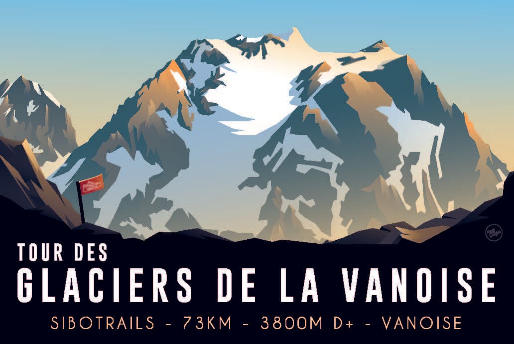Affiche Tour des Glaciers de la Vanoise