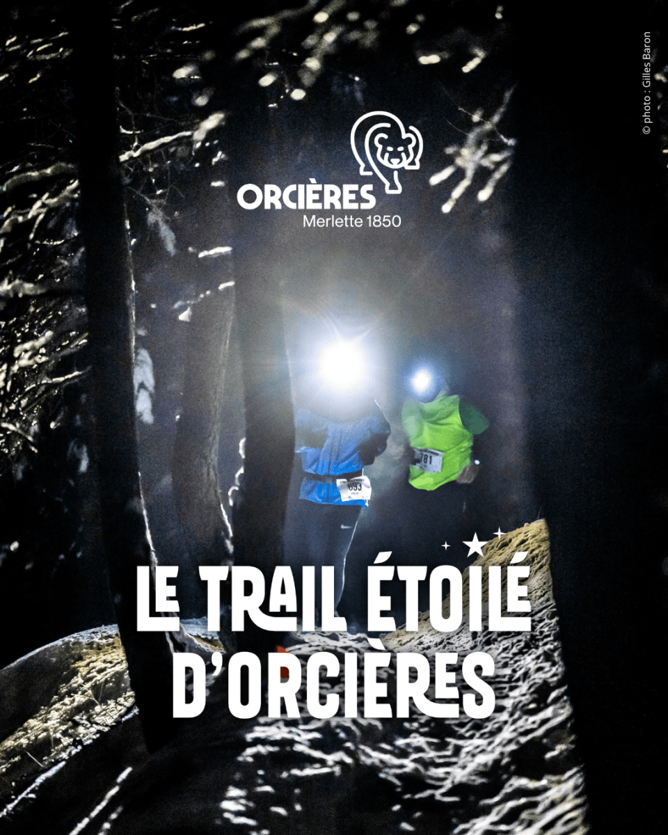 Affiche Le Trail étoilé d'Orcières